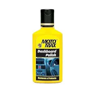 Motomax Dashboard Polish 50ml with Cleaners & Silicone with Sponge ...