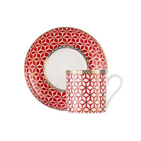 Courtesy Porcelain Espresso Cup Set, 2 pieces