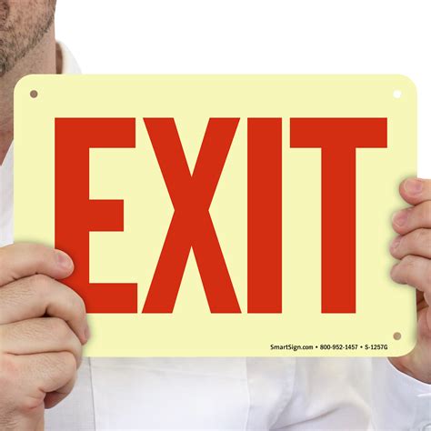 Image result for Exit Signs