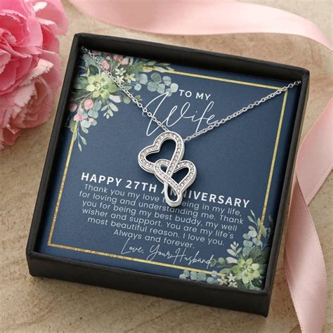 27th Anniversary Gift for Wife 27th Anniversary Gifts 27 - Etsy
