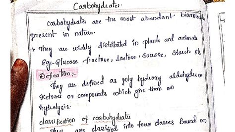 Biochemistry Long Answer Notes: Carbohydrates and Lipids - Studocu