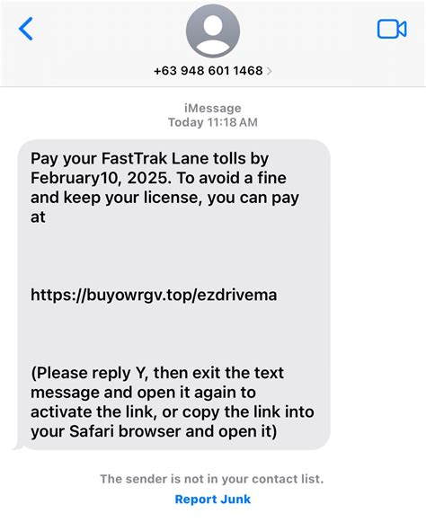 FasTrak text message scam taking its toll on users