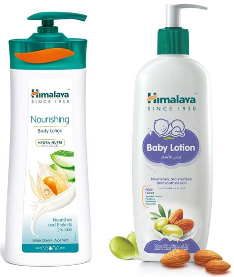 Buy Himalaya Nourishing Body Lotion, 400ml & Himalaya Baby Body Lotion ...