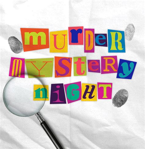 Murder Mystery Clipart