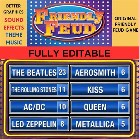 Editable Family Quiz Game | Ultimate Party Trivia Game | Interactive ...