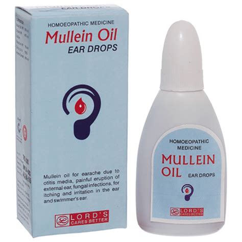 Buy Lord's Mullein Oil Ear Drop 25% OFF | Medhomeo.com