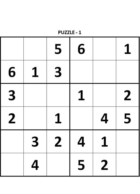 Easy Sudoku Printable 的图像结果
