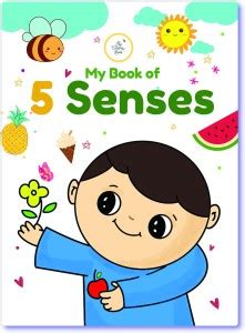 My Book Of 5 Senses, Activity Workbooks, Theme Based Perfect For ...