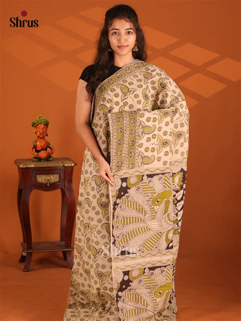 Kalamkari Cotton Sarees – Handcrafted Elegance | Shrus