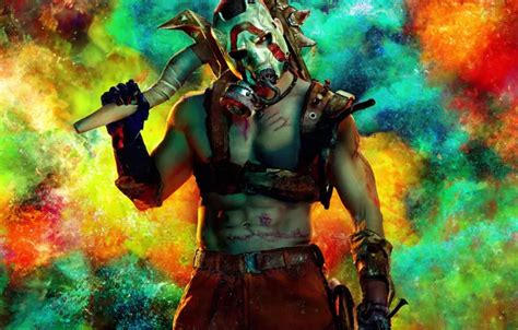 Wallpaper pose, poster, muscle, Borderlands, War, Florian Munteanu ...