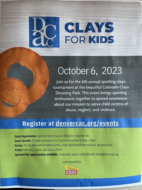 DCAC Clays For Kids - Colorado Clays