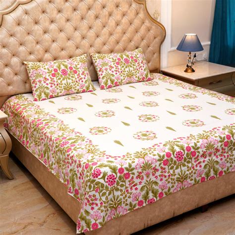 Plarsh Comfort - Buy Jaipuri Cotton Bedsheets & Table Linens