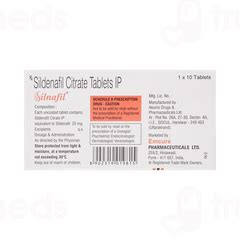 Silnafil 25 Mg Tablet: Uses, Side Effects, Price & Substitutes