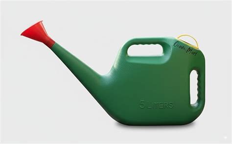 Ocean Mart Watering Can - Green (5L) | Garden Water Can with Built-in ...