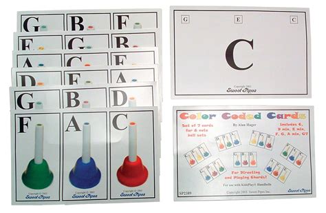 Chord Set Handbell Cards (Set of 7; Age 3+) : Amazon.in: Toys & Games