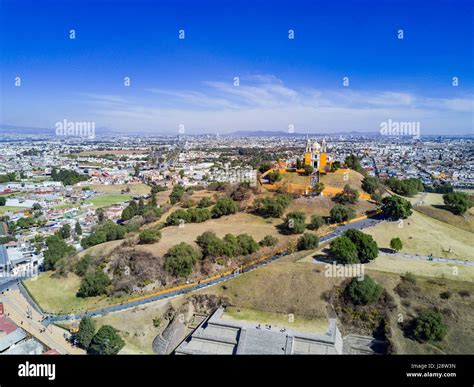 Pyramid of cholula hi-res stock photography and images - Alamy