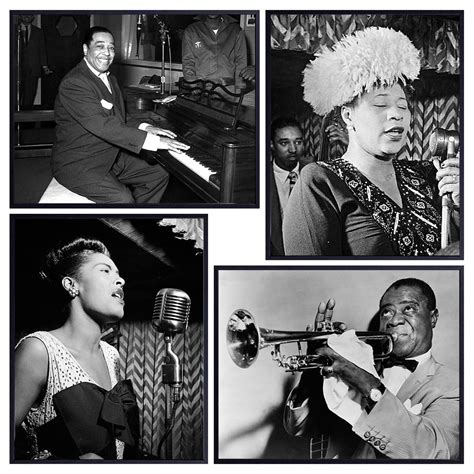 Buy African American Musicians Vintage Photo Set - Billie Holiday, Ella ...