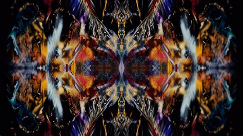 Download wallpaper 1366x768 art, abstraction, reflection, tangled ...