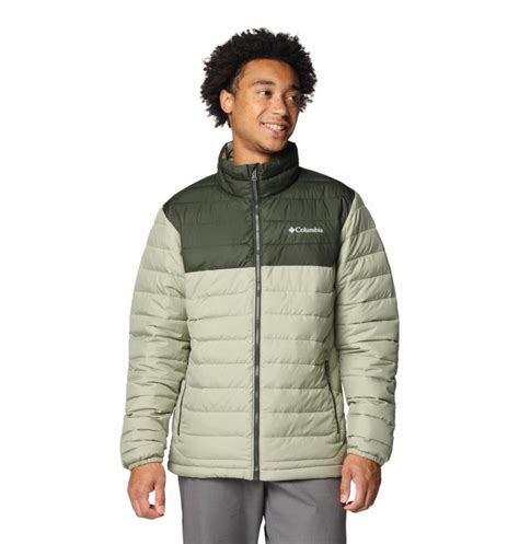 Columbia Men Green Powder Lite II Jacket – Chogori India Retail Limited