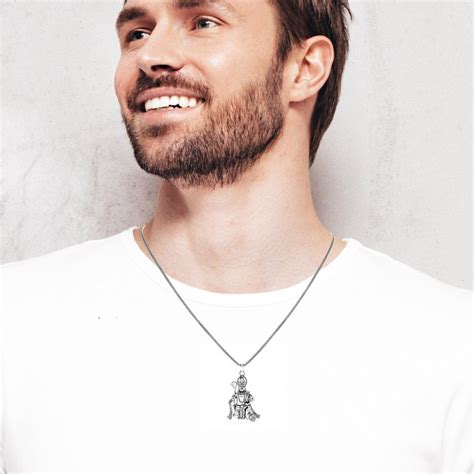 LeCalla - Buy 925 Sterling Silver Antique Lord Hanuman Pendant Necklace ...