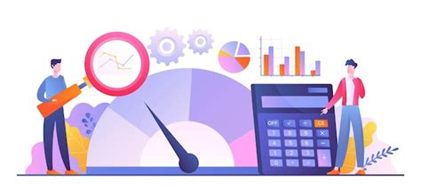 Comparative analysis concept | Premium Vector