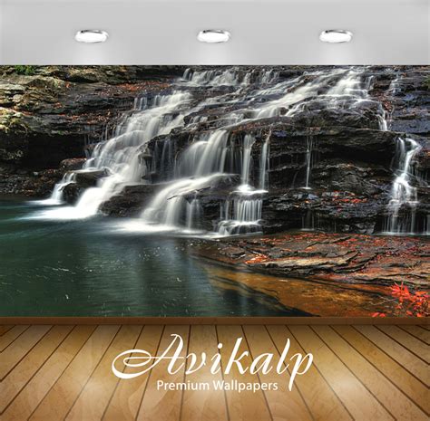 Avikalp Exclusive Awi6655 Waterfall Nature Full HD Wallpapers for Livi ...
