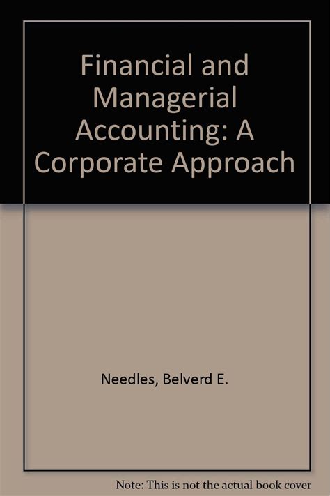 Buy Financial and Managerial Accounting: A Corporate Approach Book ...