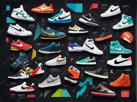 Premium Photo | Exploring Nike Collaborations Interactive Timeline of Iconic Partnerships