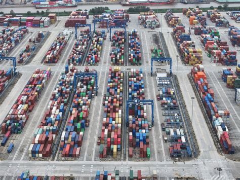 Photos Chine : port de Nantong du Jiangsu — Chine Informations