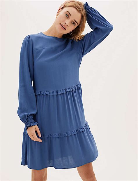 Buy Mini Tiered Dress at Marks & Spencer