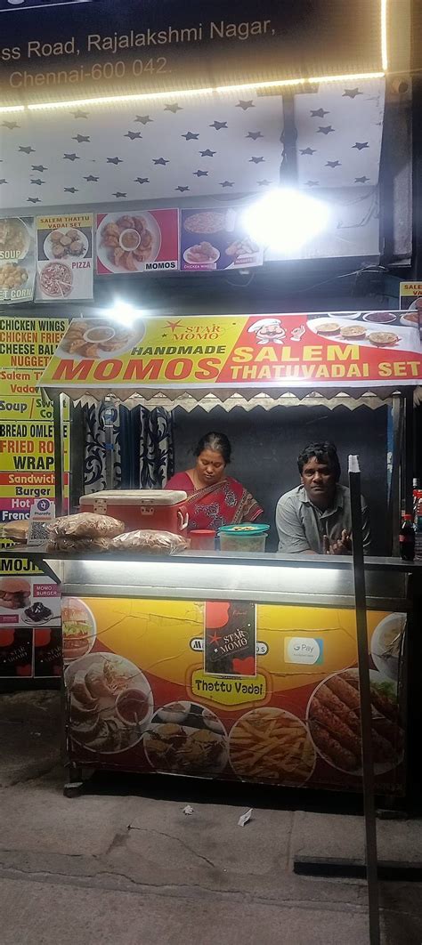 Menu at Star Momo, Chennai