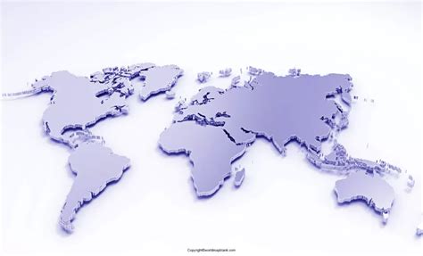 Image result for World Map 3D View