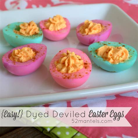 20 Best Easter Dyed Deviled Eggs – Best Diet and Healthy Recipes Ever ...
