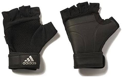 Adidas Fitness Gloves Black : Amazon.in: Electronics
