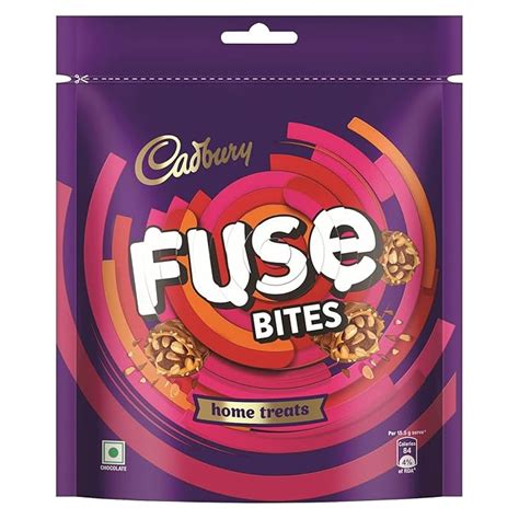Cadbury Fuse Chocolate Home Treats Bite, 108.5g : Amazon.in: Grocery ...