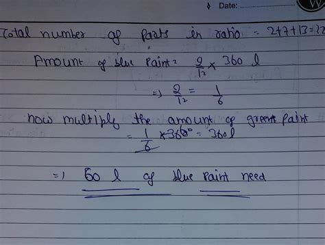 5) Green paint is made by mixing blue , yellow and white paints in the ...