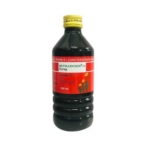 Bethadoxin 12 Bottle Of 250ml Syrup: Uses, Side Effects, Price & Dosage ...