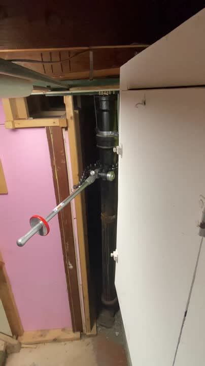 Image result for How to Install Clean Out On Vertical Main Stack