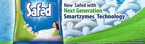 Safed Detergent Powder - With Smart Zymes, 4 Kg : Amazon.in: Health ...