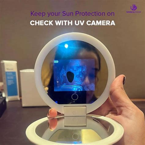 Buy Portable UV Mirror Online | Sunscreen Application Mirror – Umbrashield