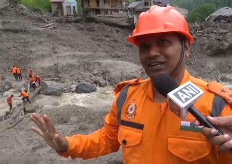 NDRF team reaches cloudburst hit Kishtwar village to join search and ...