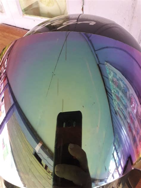 Vega Ridge Helmet Rainbow Visor (Ridge, Ridge Dx, W/P) : Amazon.in: Car ...