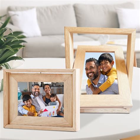 Rotating Wooden Photo Frame | Vistaprint