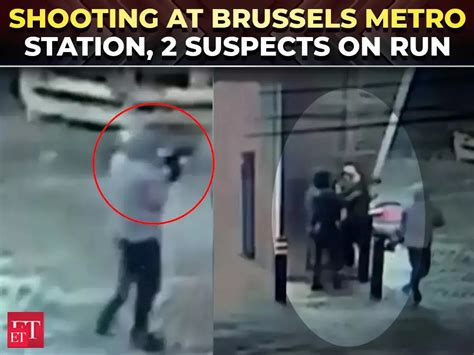 belgium shooting: Brussels shooting: Gunmen fire weapons outside metro ...