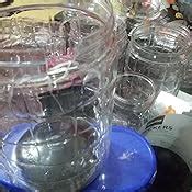 Buy Cello Checkers Plastic PET Canister Set, 18 Pieces, Clear Online at ...