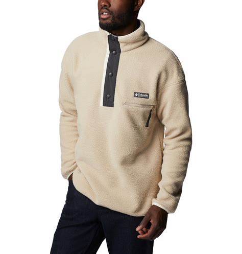 Columbia Men Brown Helvetia Half Snap Fleece – Columbia Sportswear