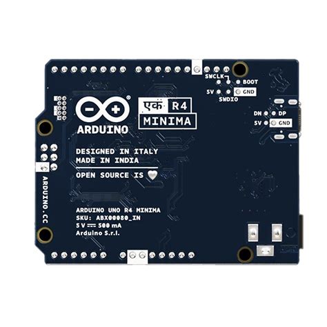 Official Arduino UNO EK (एक) R4 Minima Made in India – Anu Electronics