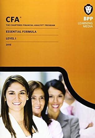 Buy CFA Level 1: Essential Formulas Book Online at Low Prices in India ...