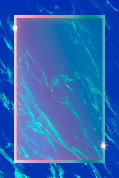 Cadre rectangle sur vecteur de fond abstrait | Vecteur Premium