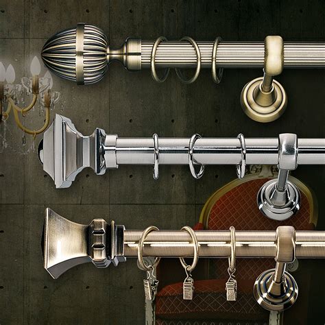 Трубчасті карнизи для штор | ORLOV Home Textiles